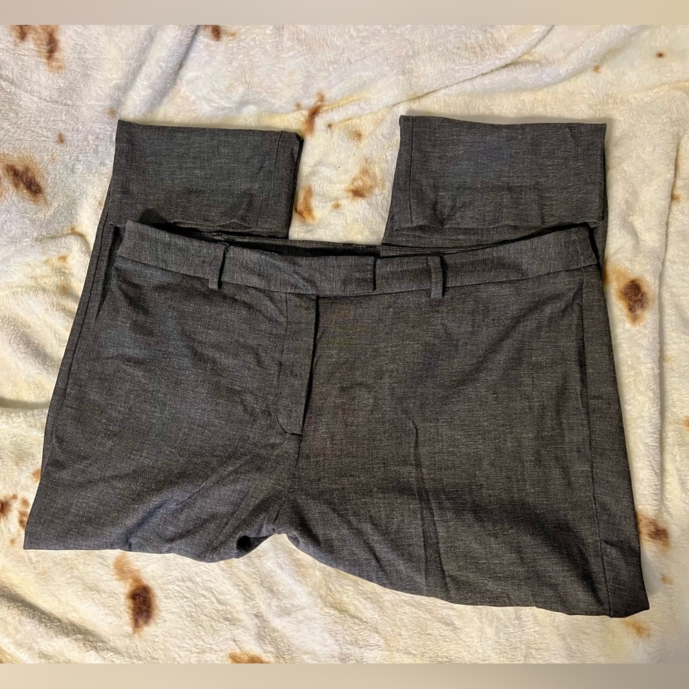 Talbots Charcoal High-Waist Straight Pant Size 16P